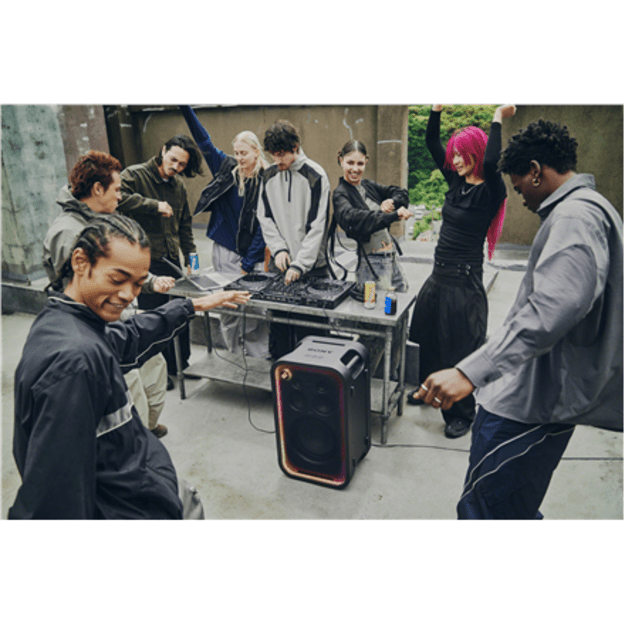 Sony Party Speaker | SRS-ULT700 ULT TOWER 7 | 420 W | Waterproof | Bluetooth | Wireless connection | Portable | Black