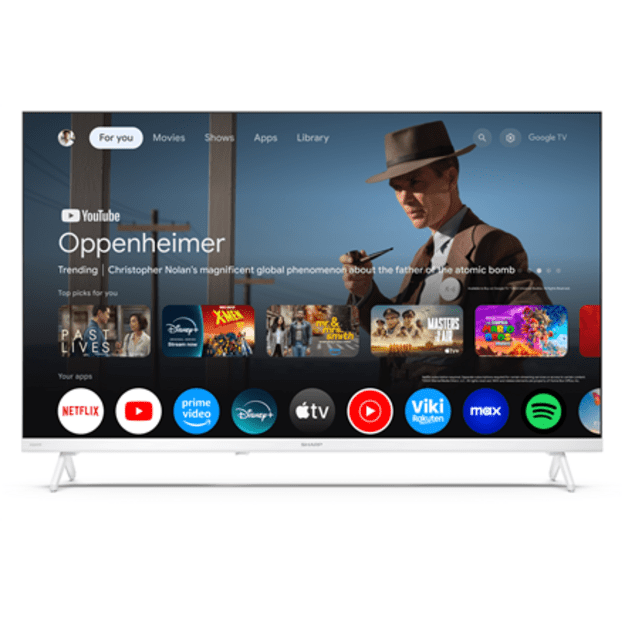 Sharp | 32HF2265EW | 32 | Smart TV | Google TV | White