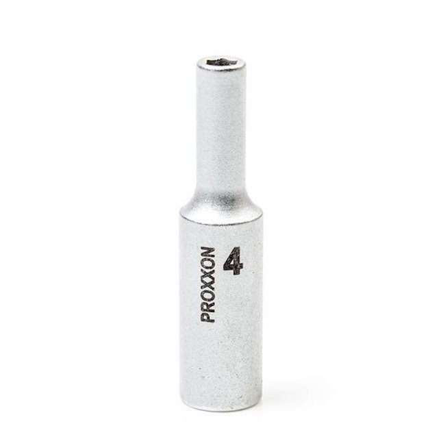 1/4&quot  &scaron;e&scaron;iakampė prailginta galvutė PROXXON 4mm