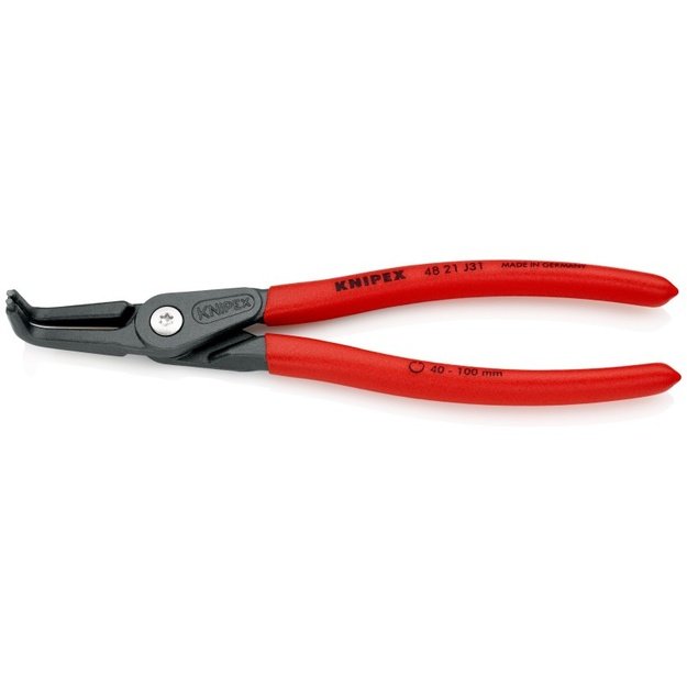 Precizi&scaron;kos replės vidiniams žiedams KNIPEX 4821J31