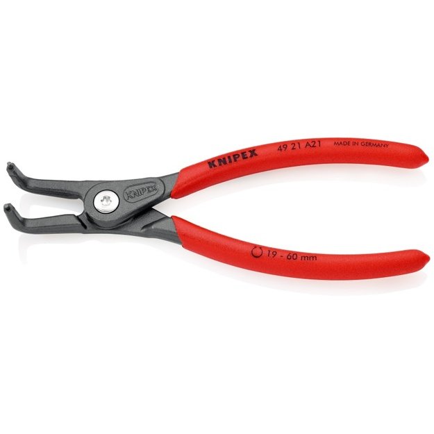 Precizi&scaron;kos replės i&scaron;oriniams žiedams KNIPEX 4921A21