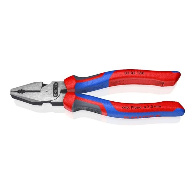 Kombinuotos didelės svertinės jėgos replės KNIPEX 0202180