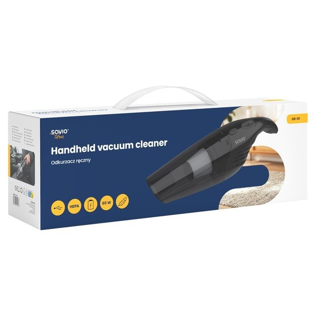 Savio OR-01 handheld vacuum cleaner