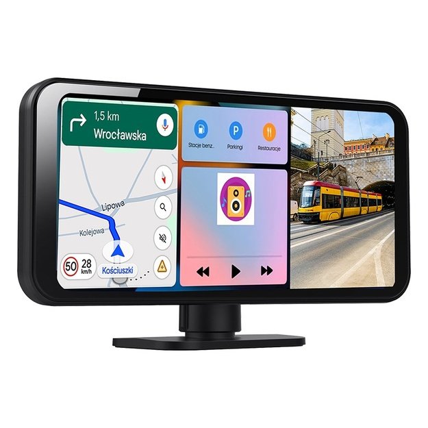 Tracer 47795 Multimedia Station CR-PLAY 6.2, Black