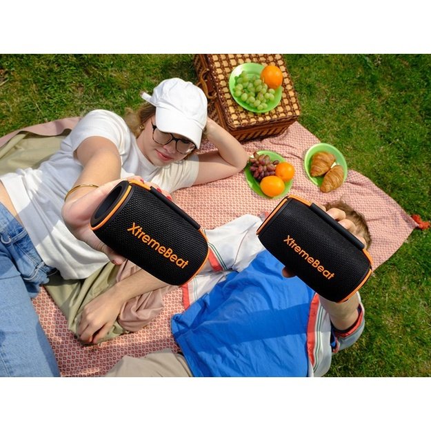 Tracer XtremeBeat TWS Portable Bluetooth Speaker Black 15 W