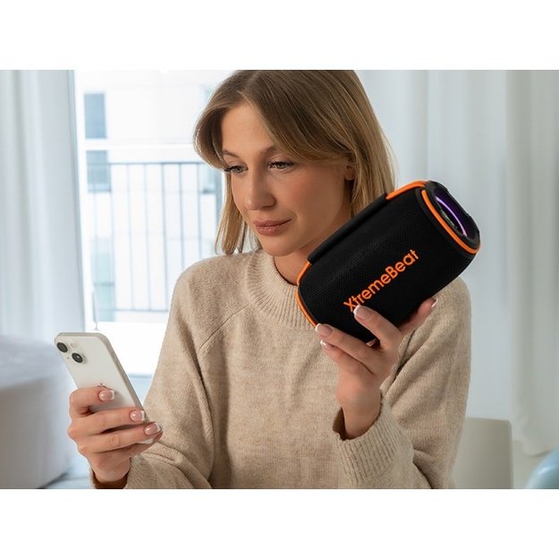 Tracer XtremeBeat TWS Portable Bluetooth Speaker Black 15 W