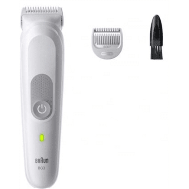 Braun Series 3 80789709 body groomer/shaver Light grey