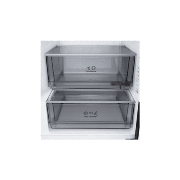 LG Refrigerator | GBBS322CEV | Energy efficiency class C | Free standing | Combi | Height 203 cm | Fridge net capacity 262 L | F