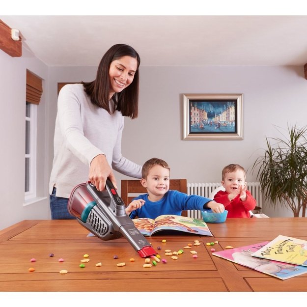 Black & Decker Dustbuster Black, Red Bagless