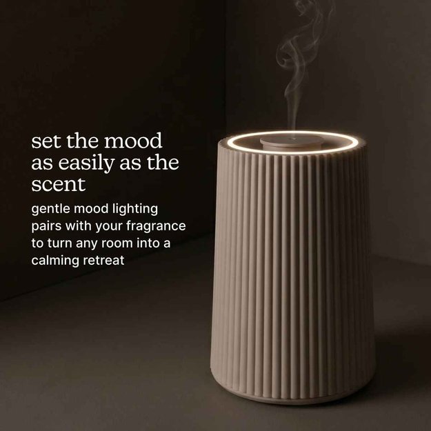 Homedics ARMH-671BG-WW SereneScent Flow Waterless Essential Oil Diffuser