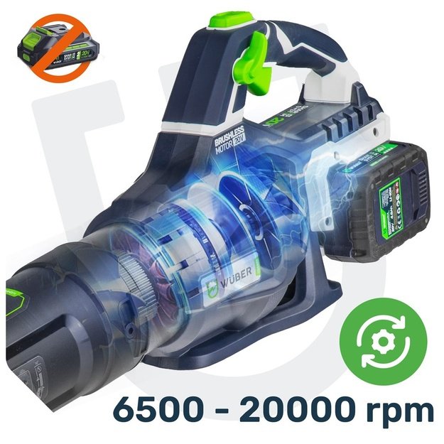 WUBER W04402 40V 220km/h leaf blower
