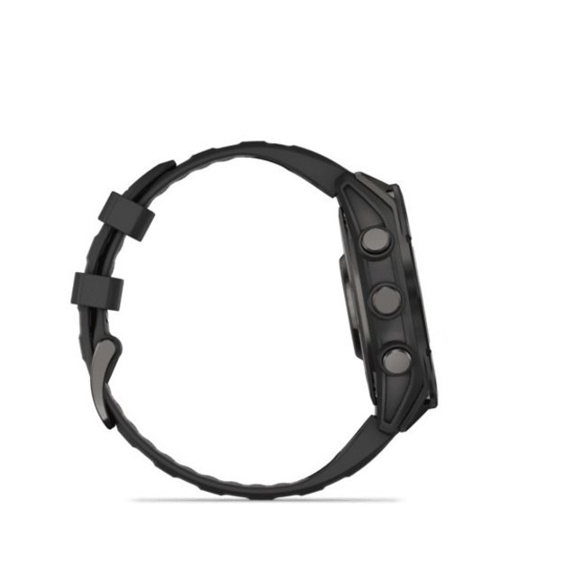 Garmin fenix 8 3.56 cm (1.4 ) AMOLED 47 mm Digital 454 x 454 pixels Touchscreen Black Wi-Fi GPS (satellite)