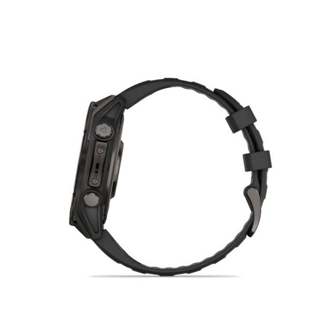 Garmin fenix 8 3.56 cm (1.4 ) AMOLED 47 mm Digital 454 x 454 pixels Touchscreen Black Wi-Fi GPS (satellite)
