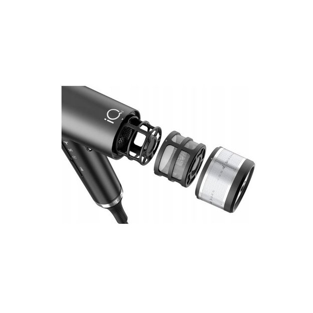 GA.MA PH6075BK Hair Dryer, 1600 W, Black