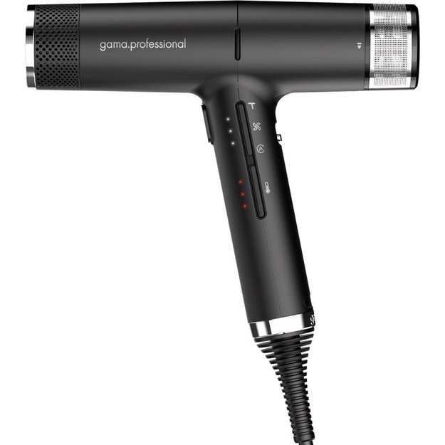 GA.MA PH6075BK Hair Dryer, 1600 W, Black
