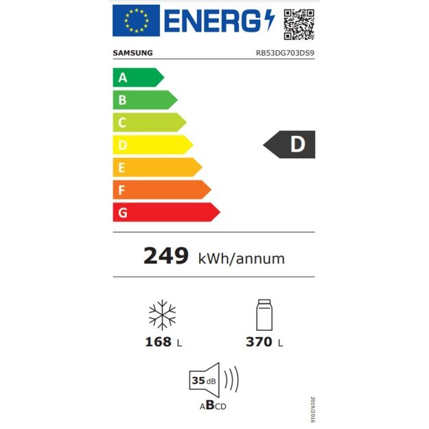 SAMSUNG RB53DG703DS9EO