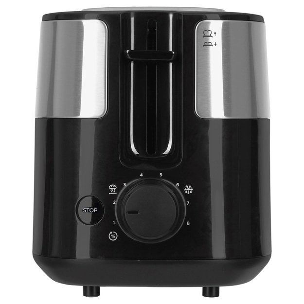 Philips Daily Collection HD2516/90 toaster 2 slice(s) 830 W Black