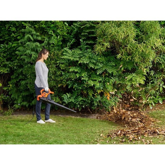 3-in-1 garden vacuum cleaner/blower and shredder/ 2900W,390km