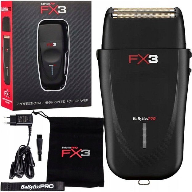 BABYLISS FXX3SBE FX3 Mobili įkraunama barzdaskutė