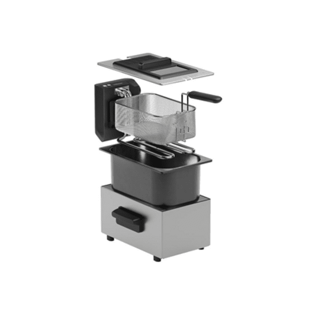 Tristar Deep Fryer | FR-9338 | Power 2000 W | Capacity 3 L | Stainless Steel/Black
