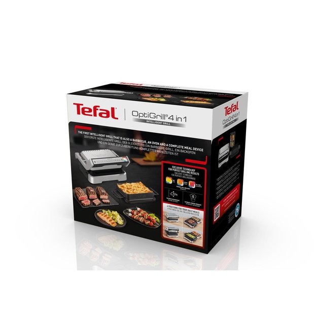 Tefal OptiGrill 4in1 GC774D contact grill