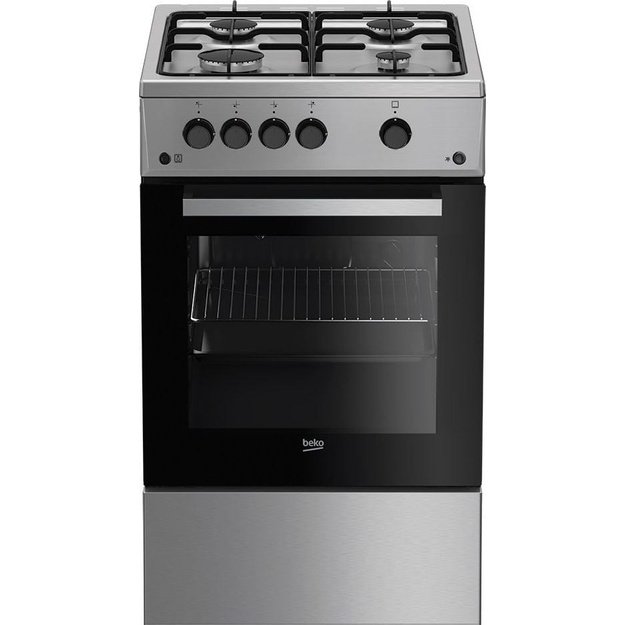 Kitchen Beko FSG52020FX (Gas cooktop, Gas, 500mm)
