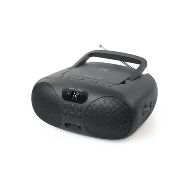 Muse Portable Radio CD Player With Bluetooth | MD-208BT | AUX in