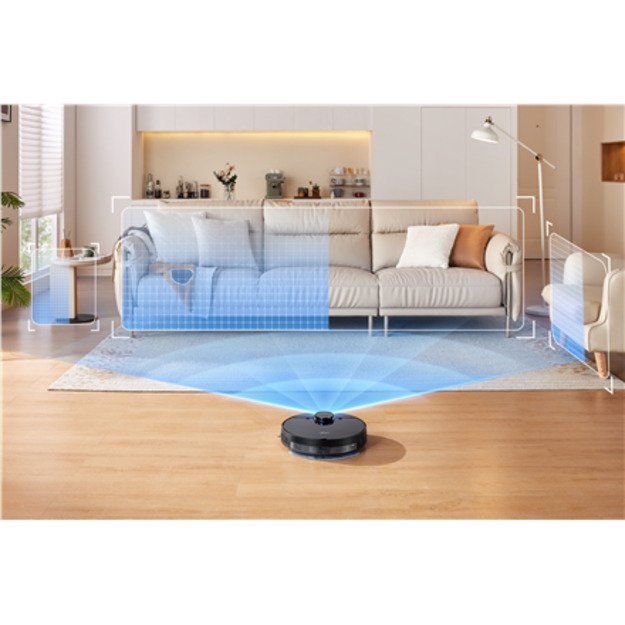 Midea Robot Vacuum Cleaner | M7 Evo | Dry | Lithium ion | 5200 mAh | Dust capacity 0.43 L | 8000 Pa | Black 3
