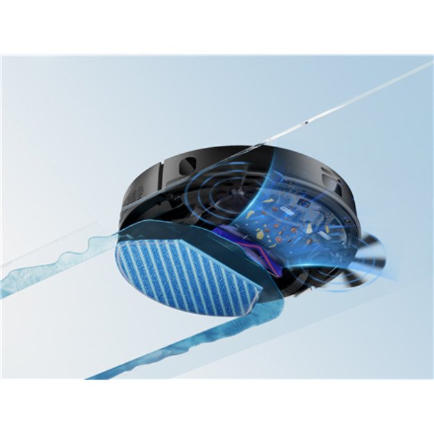 Midea Robot Vacuum Cleaner | M7 Evo | Dry | Lithium ion | 5200 mAh | Dust capacity 0.43 L | 8000 Pa | Black 1