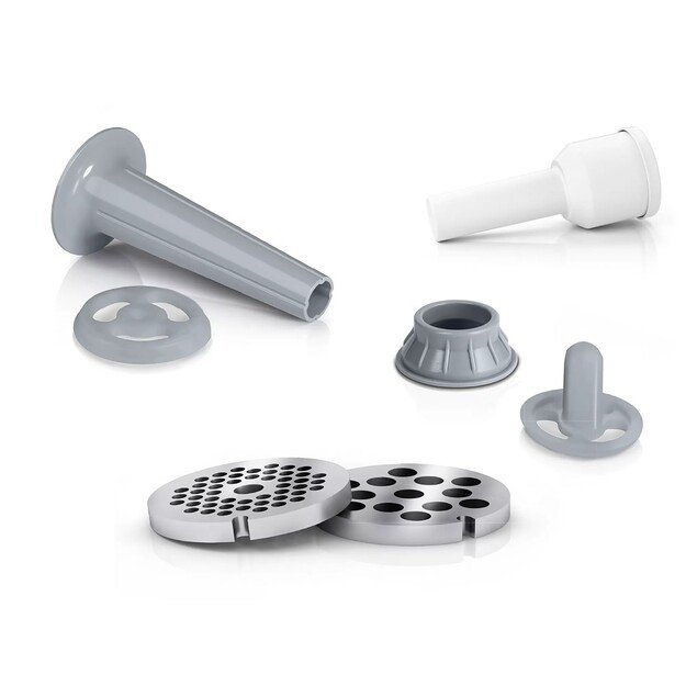 Bosch MFW2520W mincer 1500 W Stainless steel, White 3