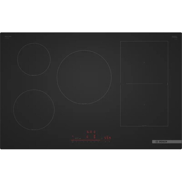 Bosch Serie 6 PVW81CHB1E hob Black Built-in 80 cm Zone induction hob 5 zone(s)