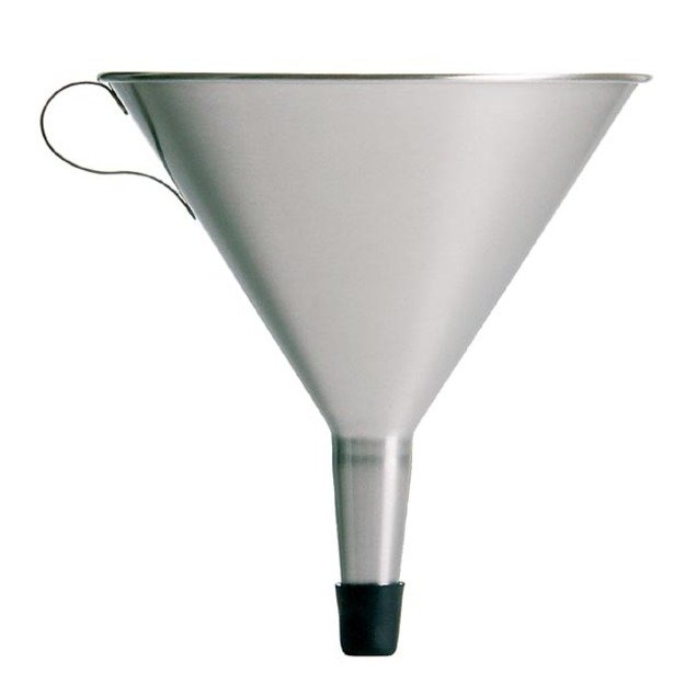 Funnel with strainer, 20 cm