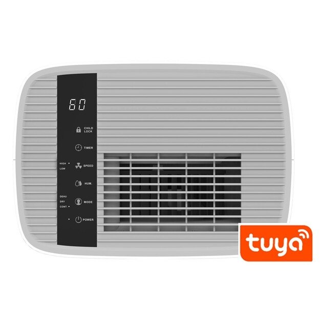 Blaupunkt ADH601 dehumidifier 2.5 L 48 dB 245 W White 1