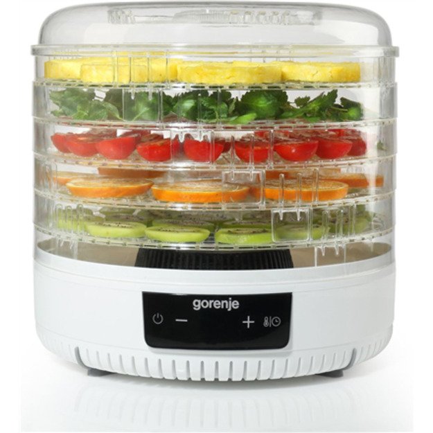 Gorenje | Food Dryer | FDK500GCW | Power 380 W | Number of trays 5 | Integrated timer | White 6