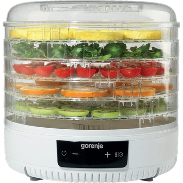 Gorenje | Food Dryer | FDK500GCW | Power 380 W | Number of trays 5 | Integrated timer | White 2