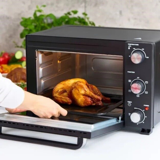 MPM MPE-14/T - Electric Oven with Thermo-circulation System, black 2