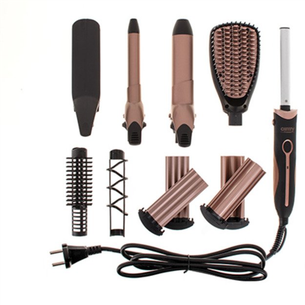 Camry | Hair Styler | CR 2024 | 1200 W | Black/Rose gold 5