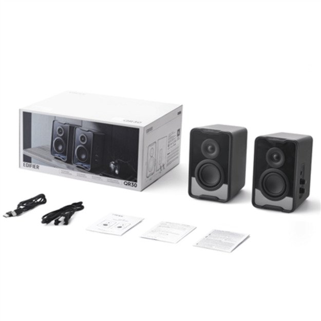 Edifier Speaker System | QR30 | 15W+15 W | Bluetooth | Black | Wireless connection 1