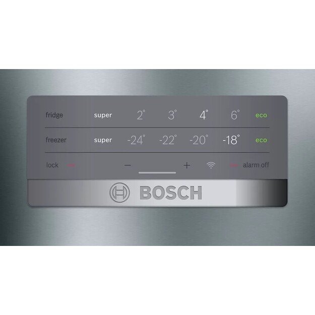 Bosch Serie 4 KGN397IEQ fridge-freezer Freestanding 368 L E Stainless steel 3
