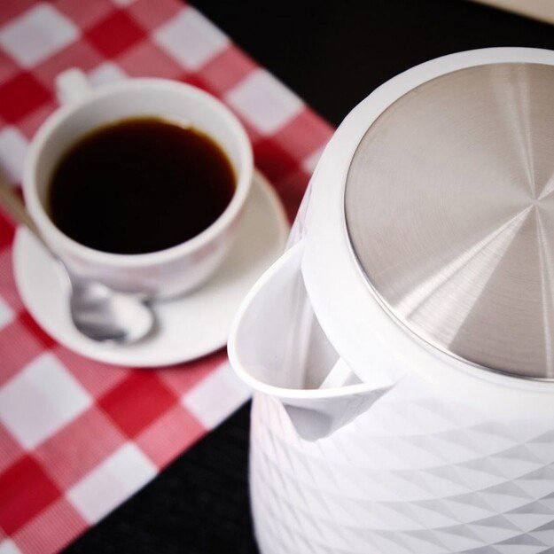 C280B ELDOM Kettle ELLI, capacity 1.7 l, power 2200 W, black, strix, white 11