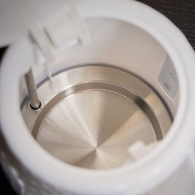 C280B ELDOM Kettle ELLI, capacity 1.7 l, power 2200 W, black, strix, white 1