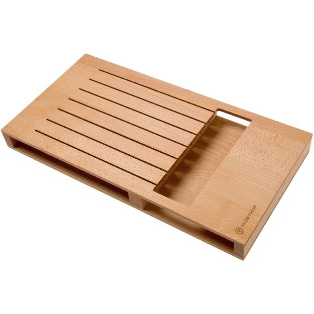 WUSTHOF 2159620702 medinis 7vt. peilių dėklas, &scaron;viesiai rudas 1