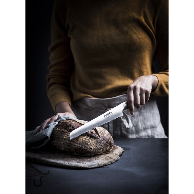 GLOBAL G-9 Duonos peilis 22 cm 2