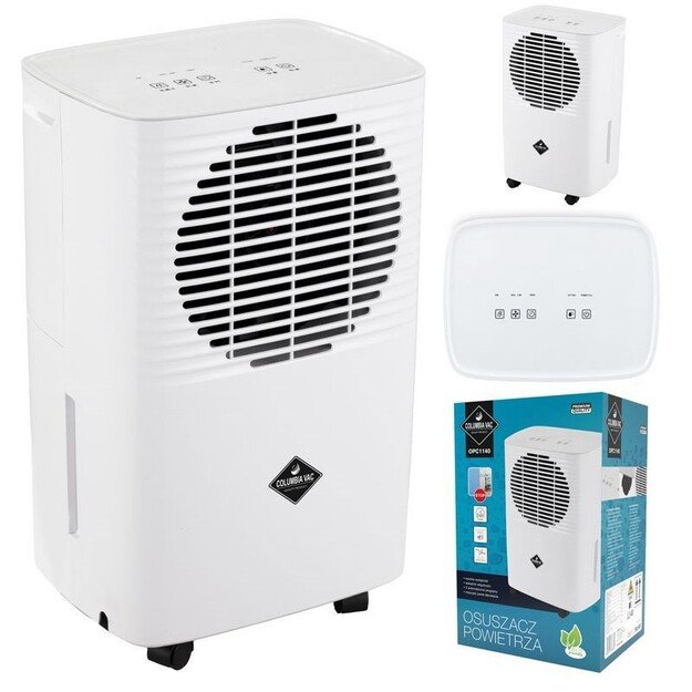 ELDOM Dehumidifier, 2 levels of air circulation, humidity indicator, 24h timer, power 205 W 5