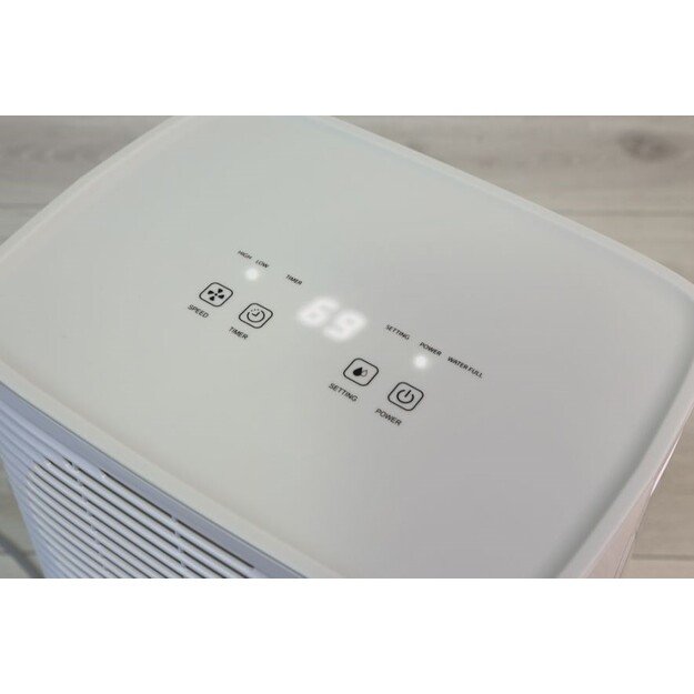 ELDOM Dehumidifier, 2 levels of air circulation, humidity indicator, 24h timer, power 205 W 13