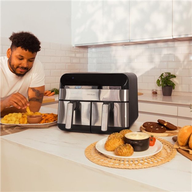 Cecotec Air Fryer | Cecofry Advance 9000 Inox | Power 2800 W | Capacity 9 L 4