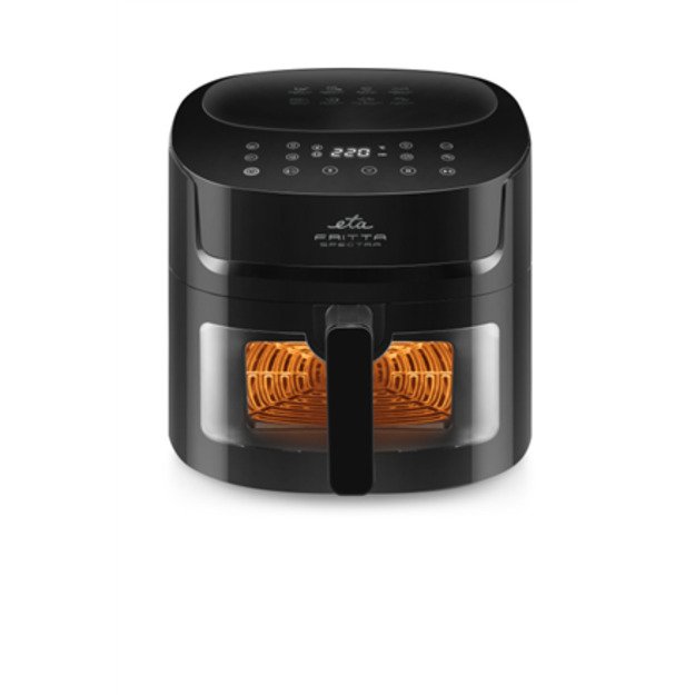 ETA Hot Air Fryer | Fritta Spectra 616890000 | Power 1800 W | Capacity 7.2 L | Black 7