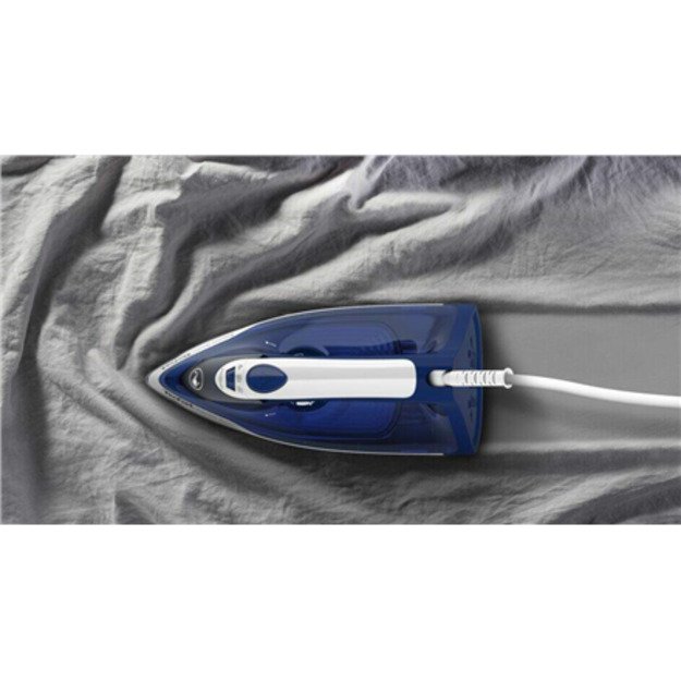 TEFAL | FV2838E0 | Steam Iron | 2400 W | Water tank capacity 270 ml | Continuous steam 40 g/min | Blue/White 1