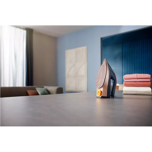 Philips | DST8050/20 Azur | Steam Iron | 3000 W | Water tank capacity 350 ml | Continuous steam 85 g/min | Blue 1