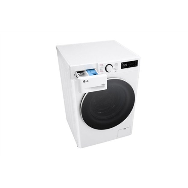LG | Washing machine with dryer | F4DR510S0W | Energy efficiency class A-10% 8